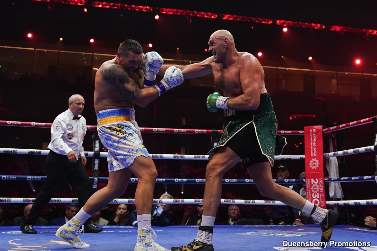 Image: Boxing Results: ‘The Gypsy King’ Fury Loses to Oleksandr Usyk In Saudi Arabia!
