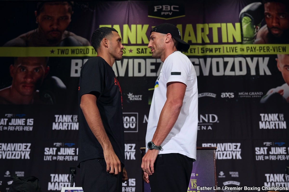 Image: Benavidez vs. Gvozdyk Live on Prime Video on June 15th in Las Vegas