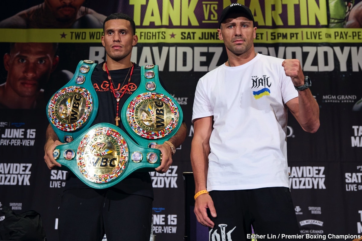 Image: Benavidez vs. Gvozdyk Live on Prime Video on June 15th in Las Vegas