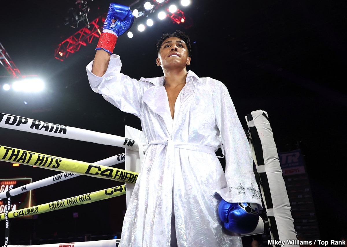 Image: "Something I Have That Bothers Him": Emiliano Vargas on the Perceived Jealousy Driving Keyshawn Davis's Words