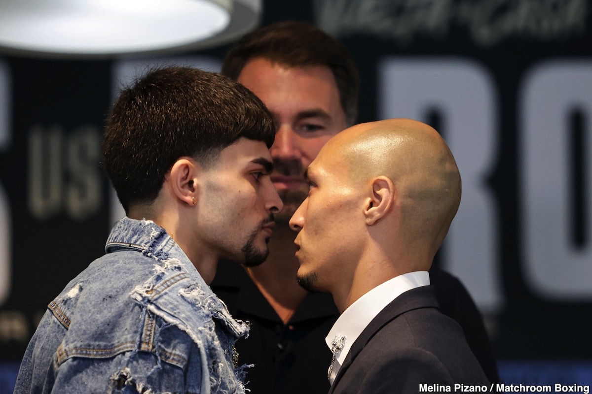 Image: Matias vs Paro live on DAZN on June 15th in Puerto Rico
