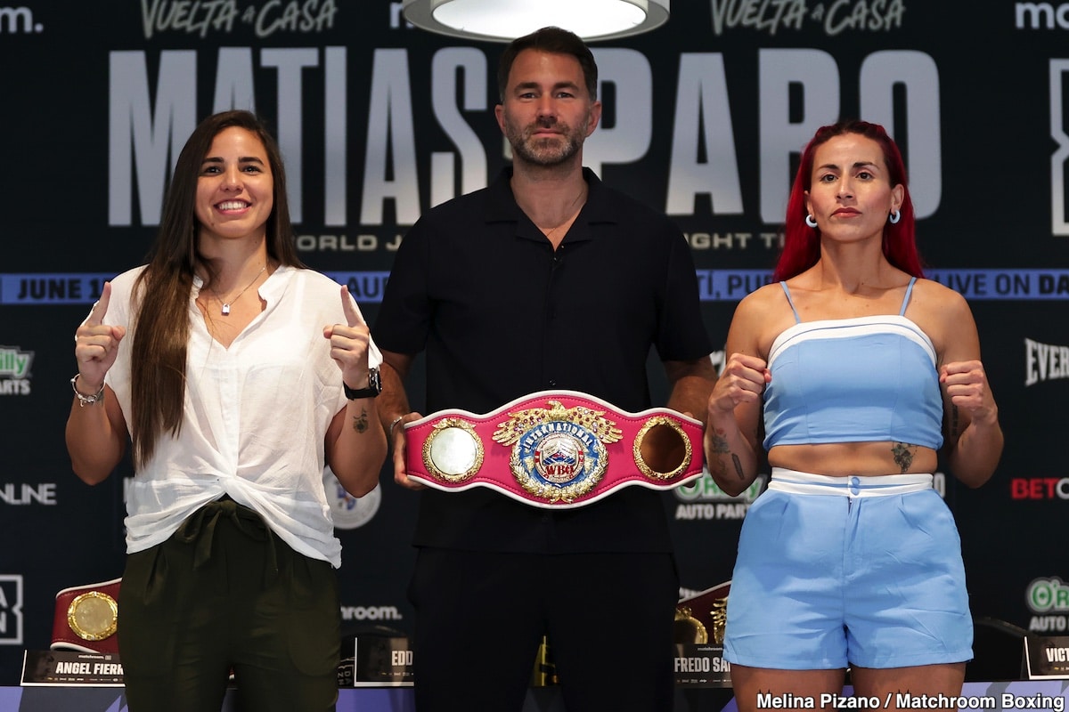 Image: Matias vs Paro live on DAZN on June 15th in Puerto Rico