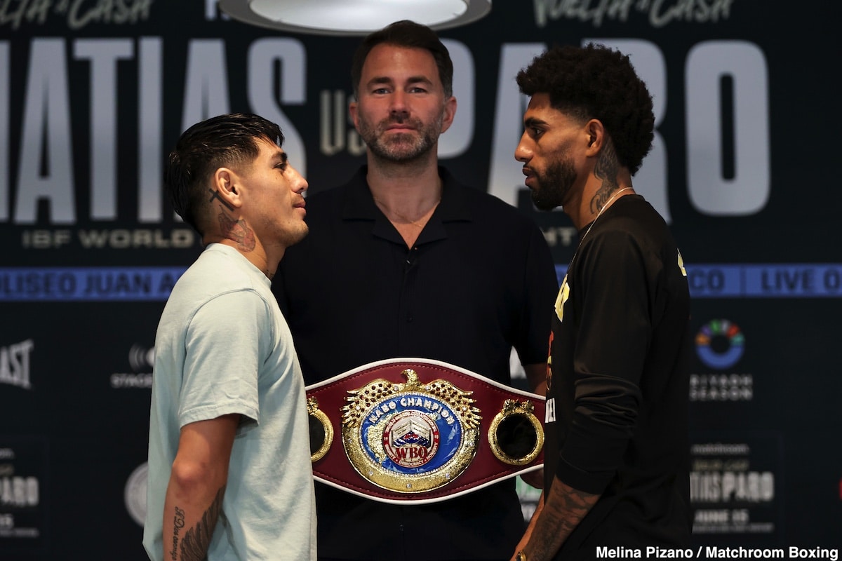 Image: Matias vs Paro live on DAZN on June 15th in Puerto Rico