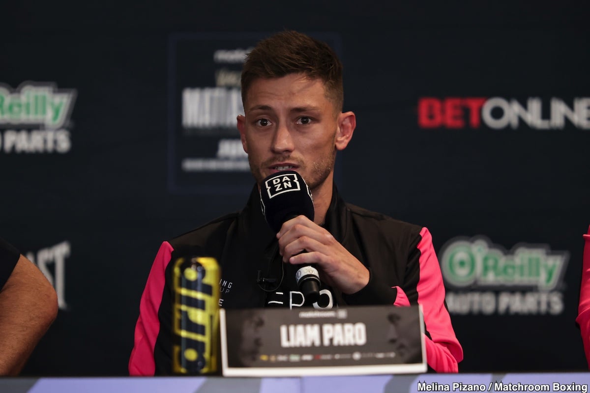 Image: Matias vs Paro live on DAZN on June 15th in Puerto Rico