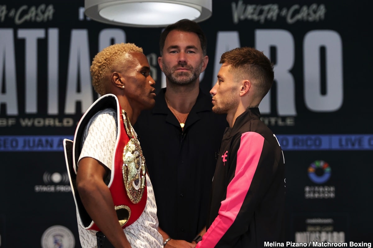 Image: Matias vs Paro live on DAZN on June 15th in Puerto Rico