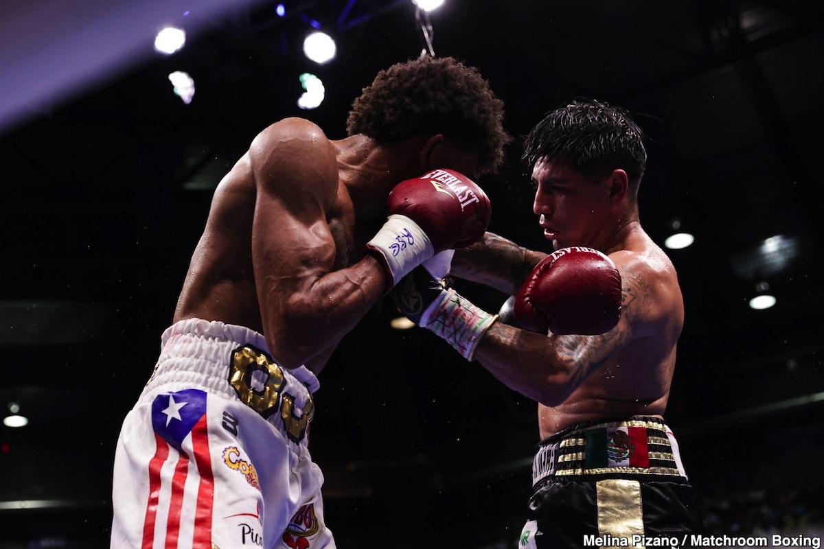 Image: Boxing Results: IBF Super Light Champ Subriel Matias Upset by Liam Paro