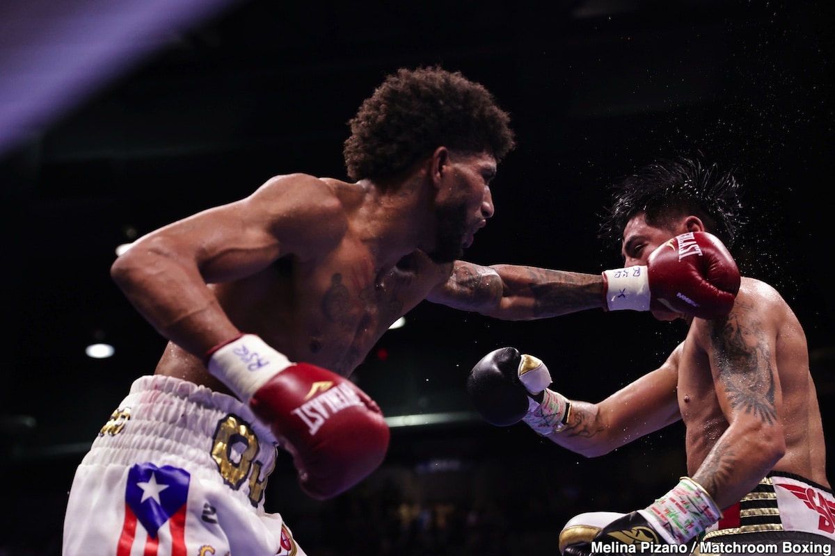 Image: Boxing Results: IBF Super Light Champ Subriel Matias Upset by Liam Paro