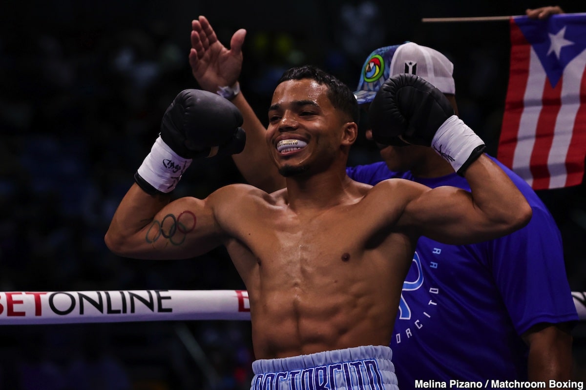 Image: Boxing Results: IBF Super Light Champ Subriel Matias Upset by Liam Paro