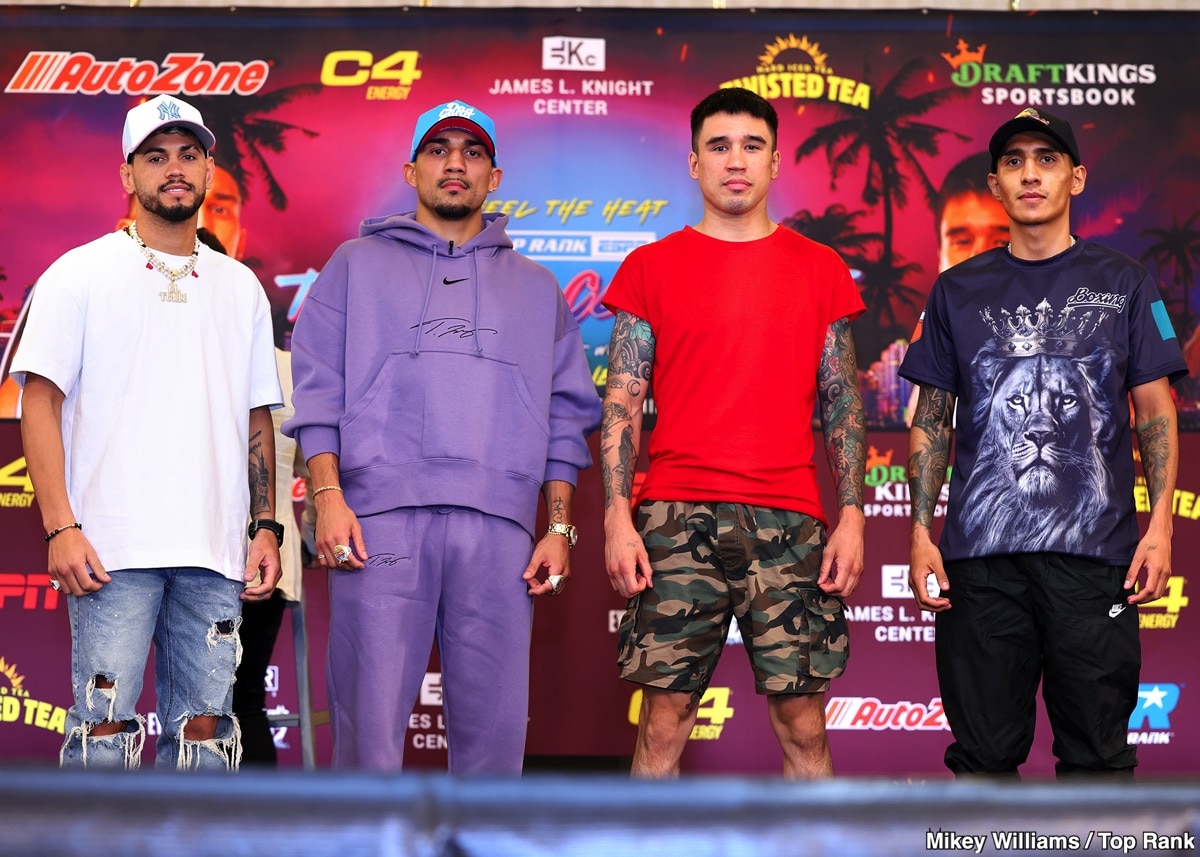 Image: Lopez Unfazed by Claggett's Gratitude for Title Shot