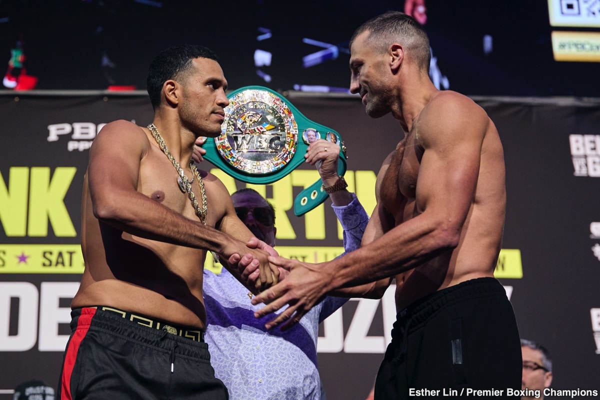 Image: Benavidez vs. Gvozdyk: David Vows to Steal the Show with KO!