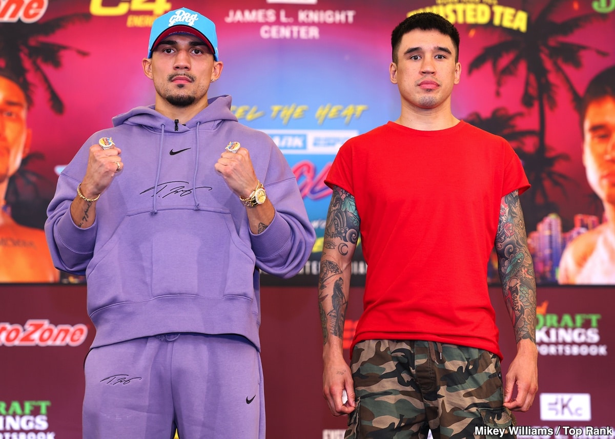 Image: Teofimo Lopez vs. Claggett live on ESPN on June 29th in Miami
