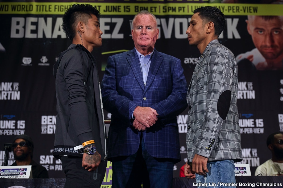 Image: Benavidez vs. Gvozdyk Live on Prime Video on June 15th in Las Vegas