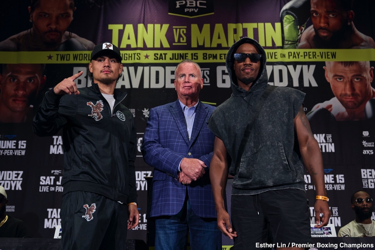 Image: Benavidez vs. Gvozdyk Live on Prime Video on June 15th in Las Vegas