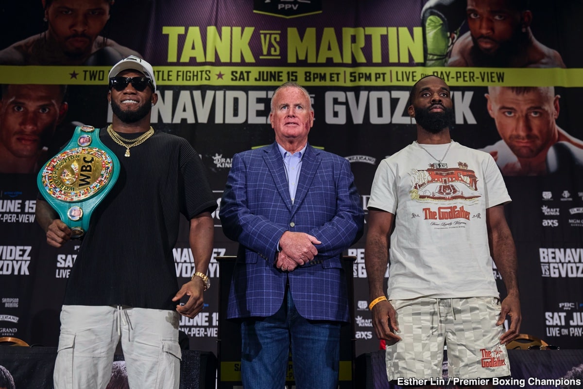 Image: Benavidez vs. Gvozdyk Live on Prime Video on June 15th in Las Vegas