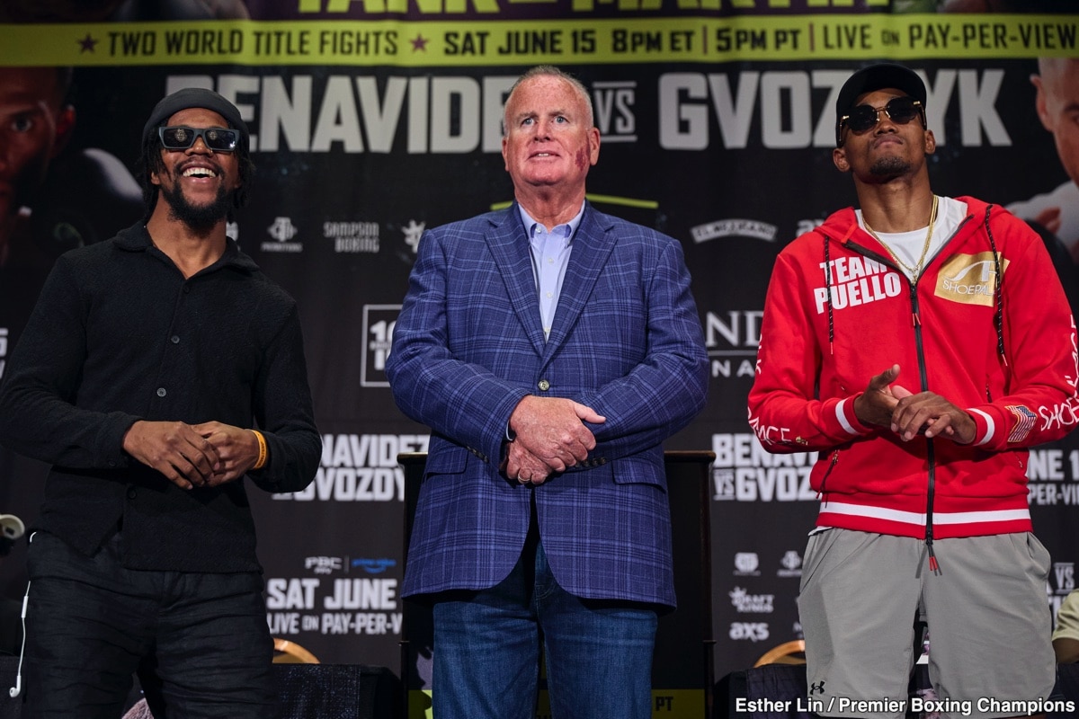 Image: Benavidez vs. Gvozdyk Live on Prime Video on June 15th in Las Vegas