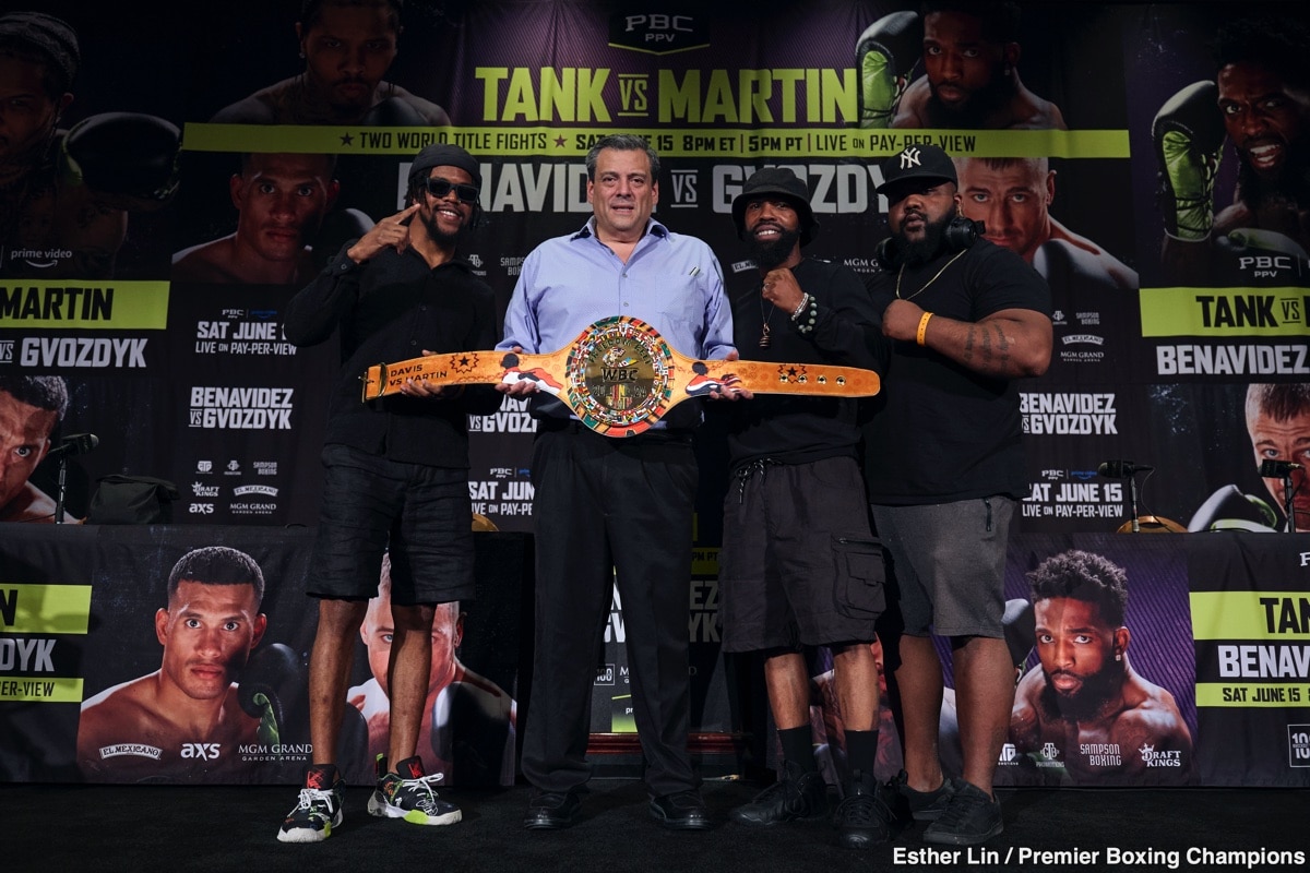 Image: Benavidez vs. Gvozdyk Live on Prime Video on June 15th in Las Vegas