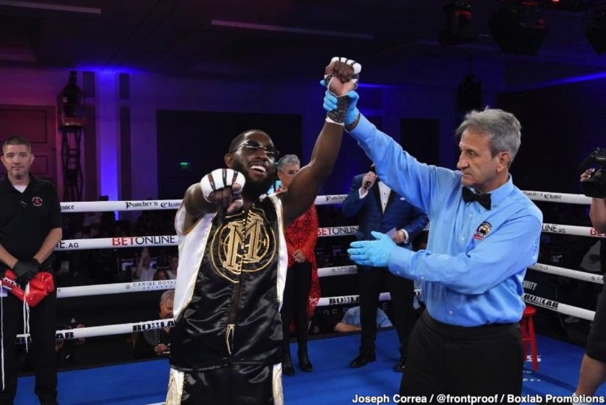 Image: Boxing Results: Atif Oberlton Stops Harry Cruz In Orlando, Florida!