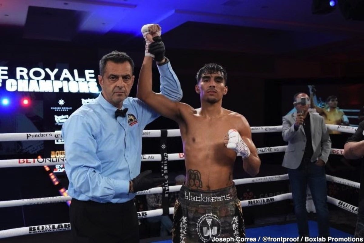 Image: Boxing Results: Atif Oberlton Stops Harry Cruz In Orlando, Florida!