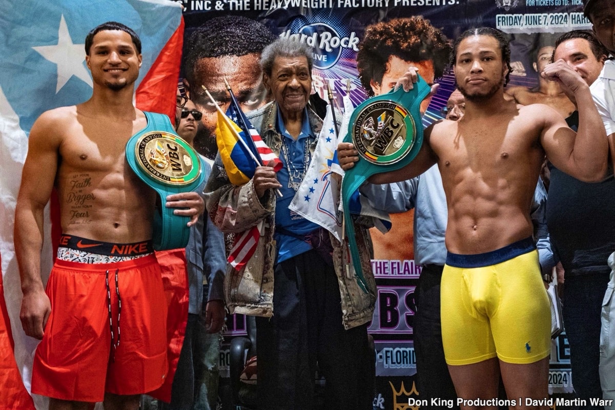Image: Broner, Cobbs Triller PPV Weigh In Results