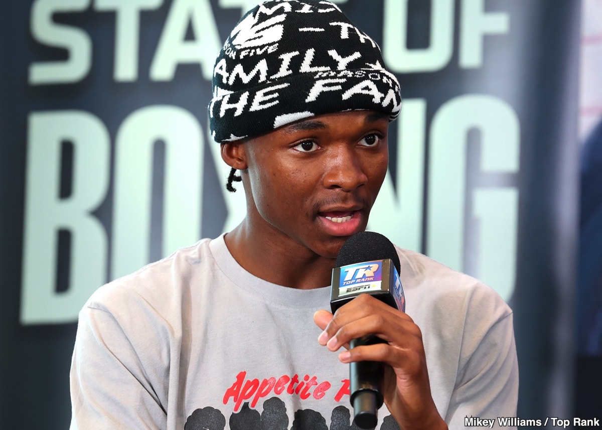 Image: Stevenson vs Artem Live on ESPN+ on July 6th in Newark