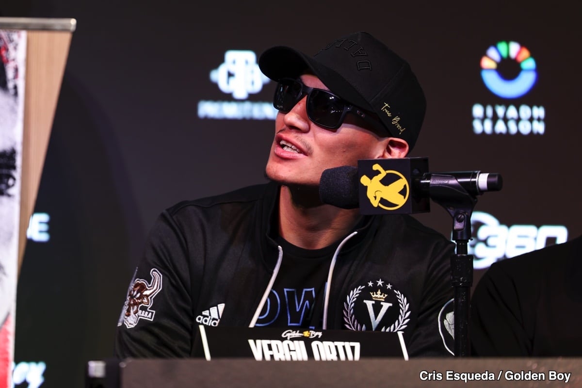 Image: Vergil Ortiz Jr. Faces Serhii Bohachuk on Saturday on DAZN