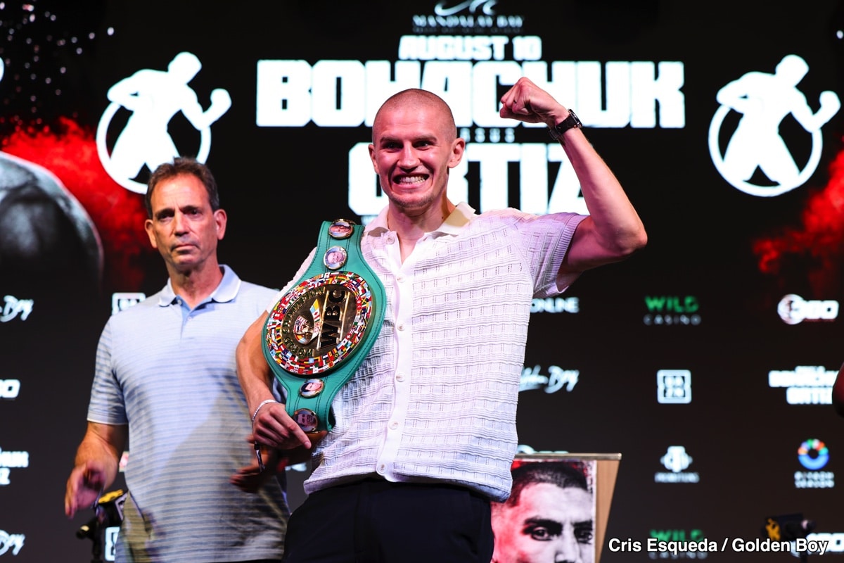 Image: Vergil Ortiz Jr. Faces Serhii Bohachuk on Saturday on DAZN