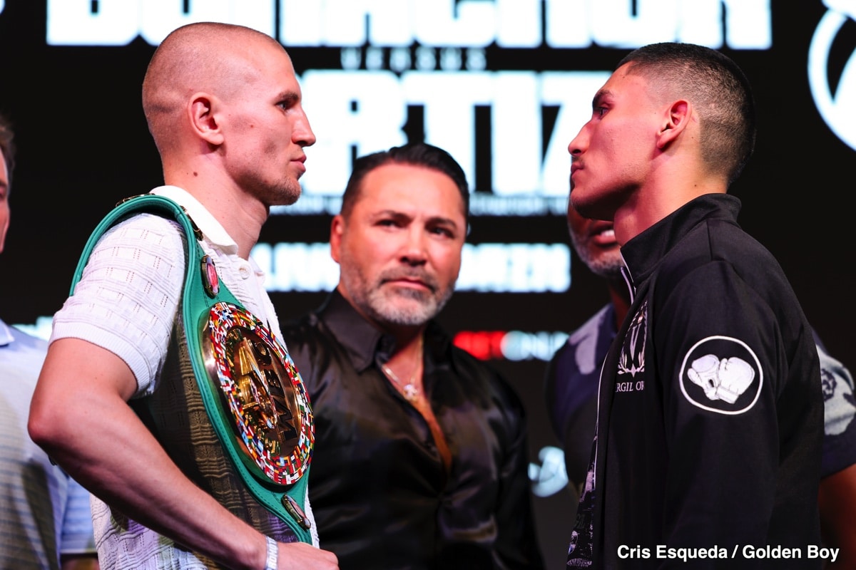 Image: Vergil Ortiz Jr. Faces Serhii Bohachuk on Saturday on DAZN