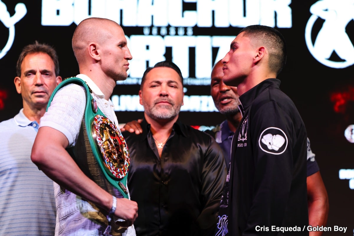 Image: Vergil Ortiz Jr. Faces Serhii Bohachuk on Saturday on DAZN