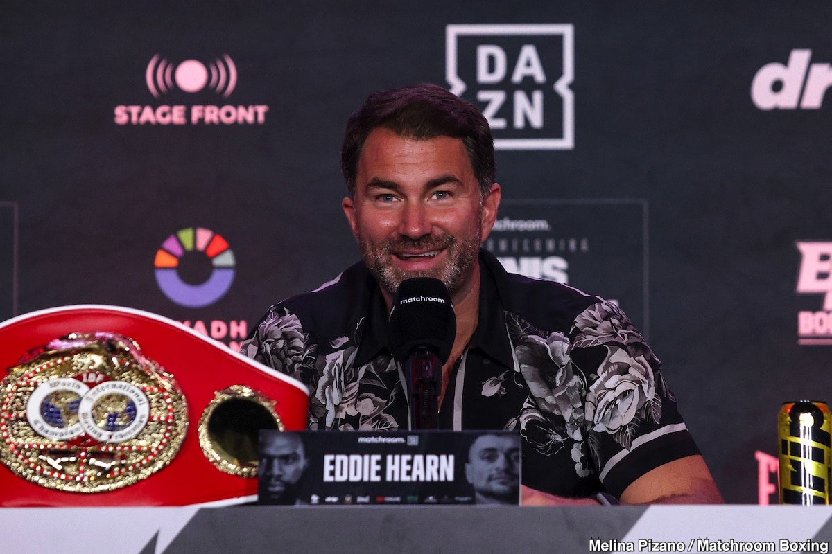 Image: Eddie Hearn's Strategic Offer for Shakur Stevenson: A Short-Term Contract