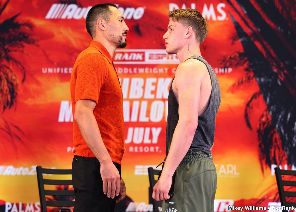 Image: Breaking: Janibek Pulls Out of Mikhailovich Fight Due to Dehydration; Muratalla vs. Farmer moved to Headliner