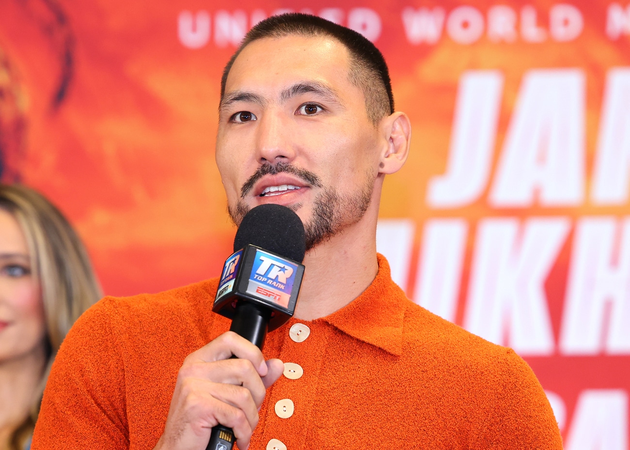 Image: Janibek on Mikhailovich: "I could have finished him in 2nd round"