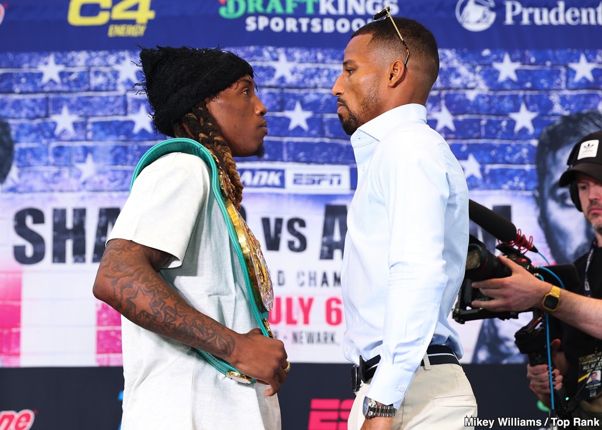 Image: Stevenson vs Artem Live on ESPN+ on July 6th in Newark