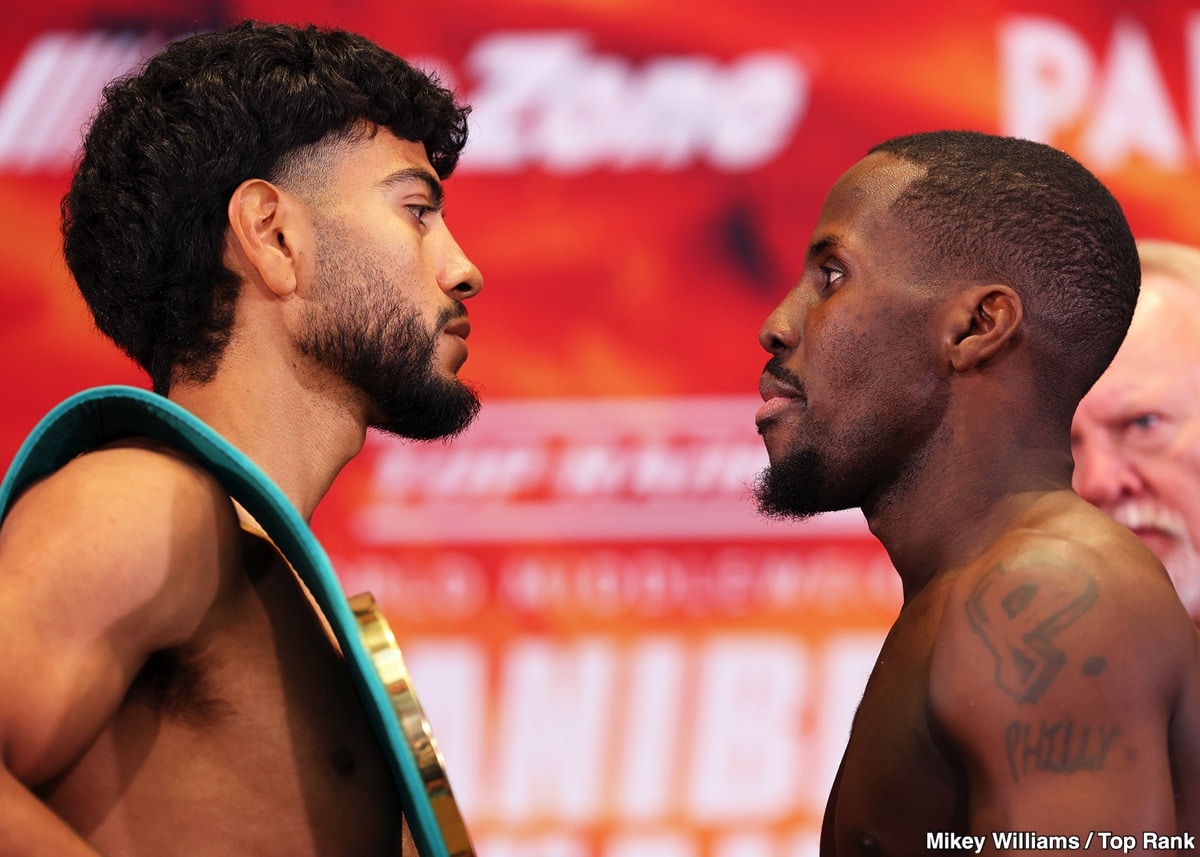 Image: Raymond Muratalla 134.1 vs. Tevin Farmer 134.7 - Weigh-in Results for Saturday on ESPN+