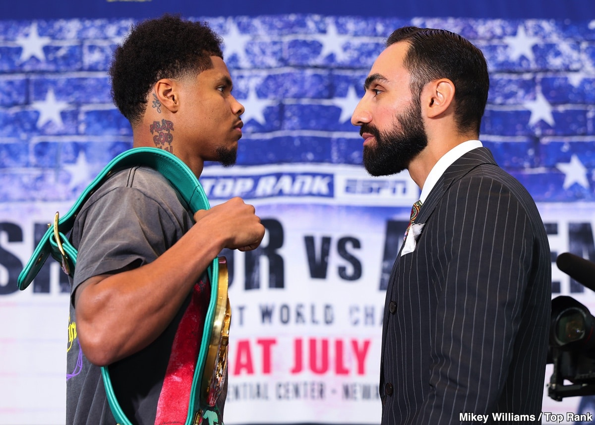 Image: Stevenson vs Artem Live on ESPN+ on July 6th in Newark