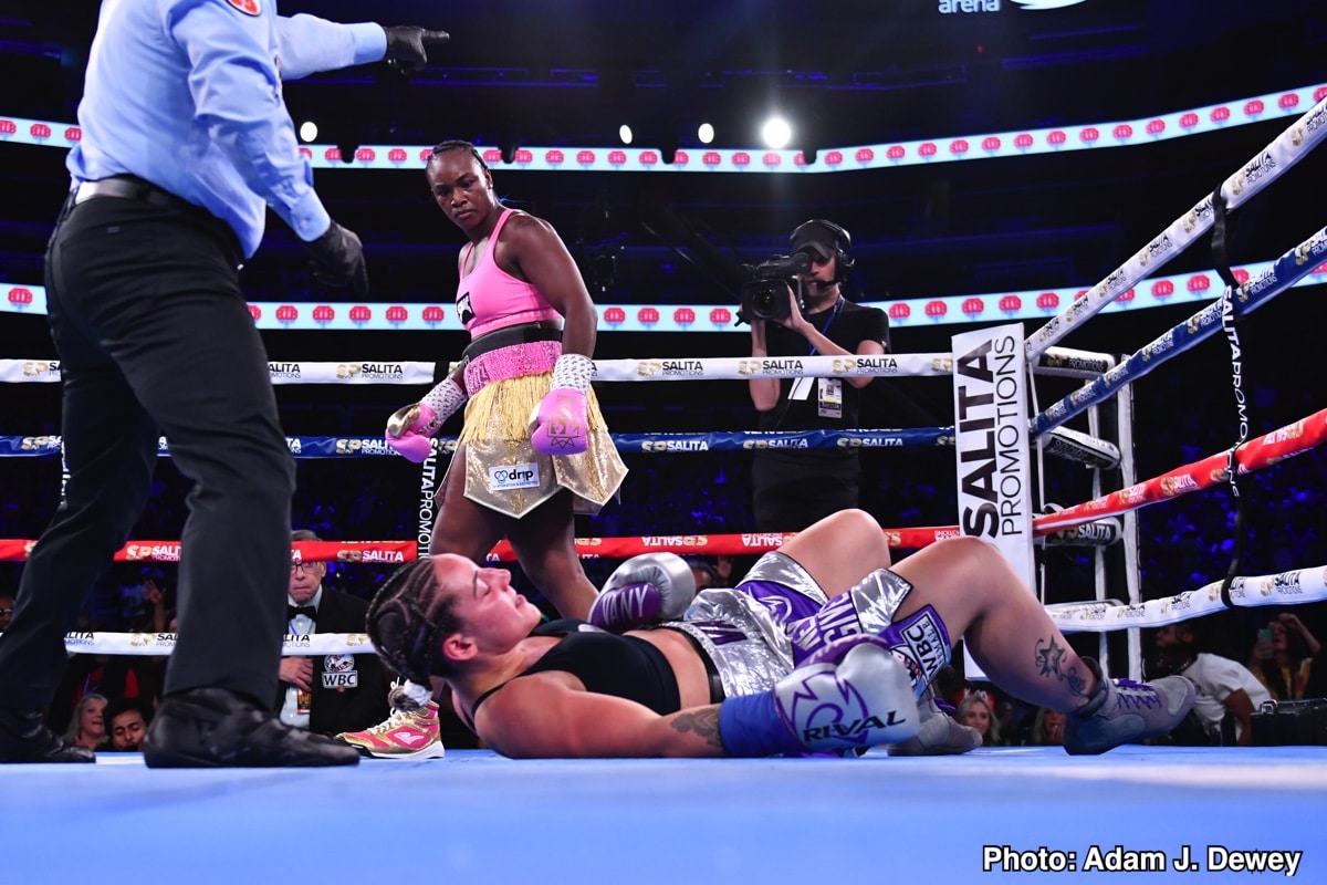 Undisputed Champ Claressa Shields Takes On Vanessa Lepage Claressa Shields KOs LePage-Joanisse And Wins Heavyweight Title