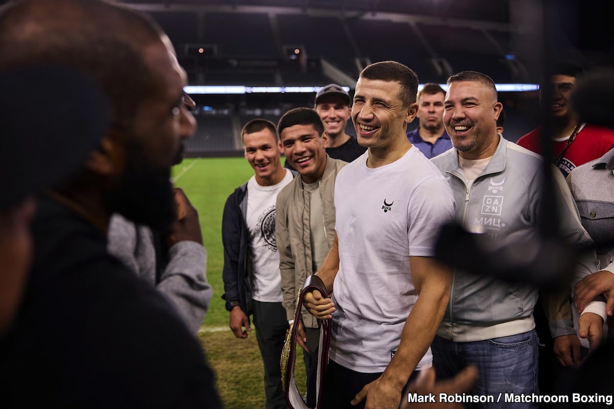 Image: A Nervous Crawford Trades Trash Talk with Hearn Ahead of Madrimov Fight