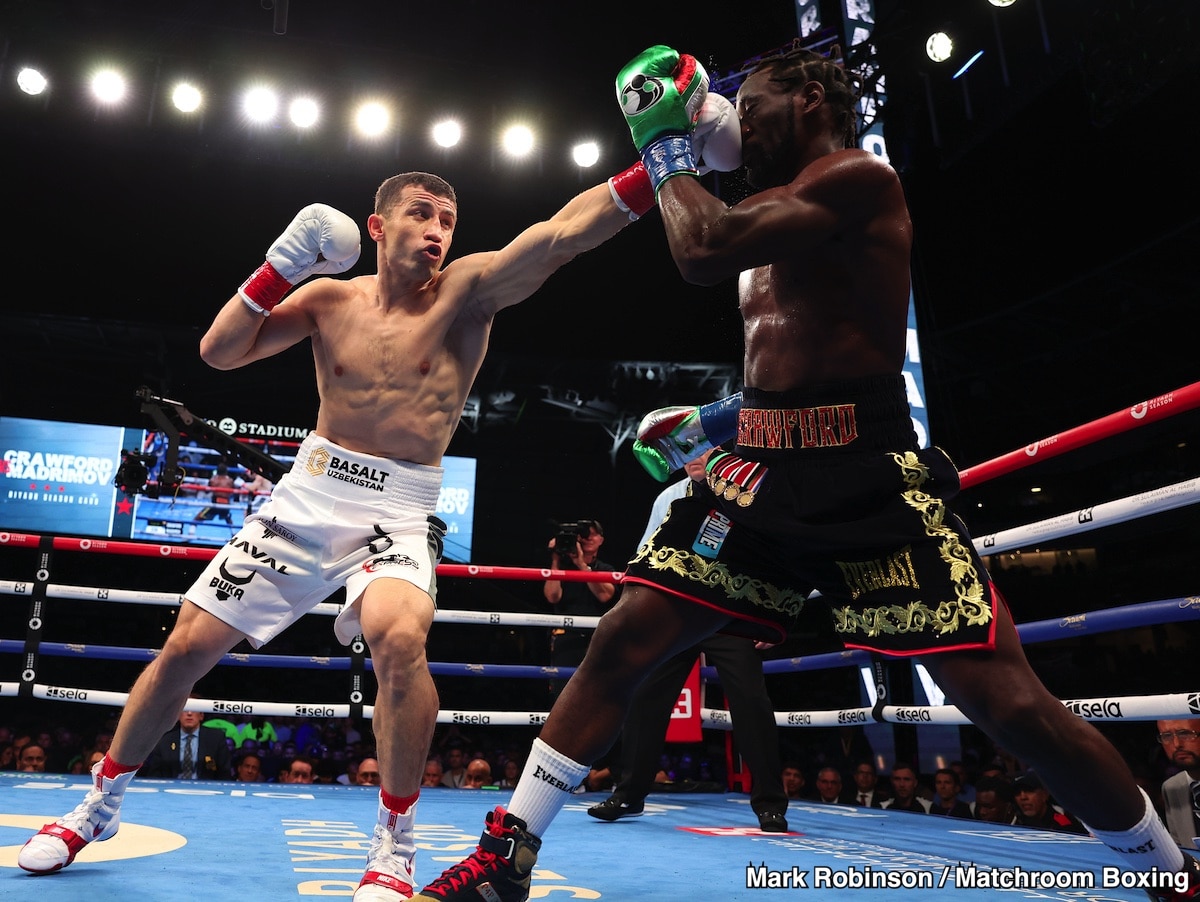 Image: Terence Crawford Attempting to Validate Himself