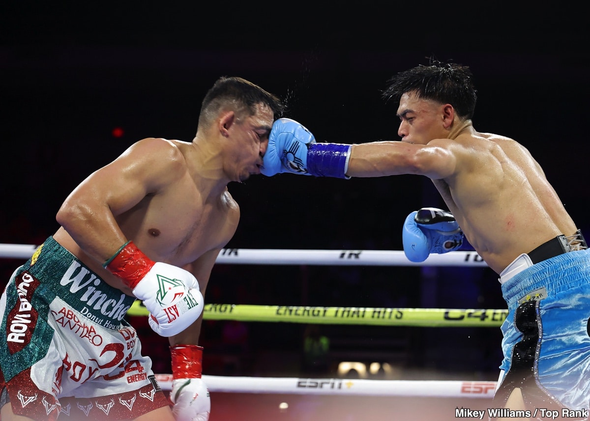 Image: Shakur Stevenson Taunts Venado Lopez After Knockout Loss