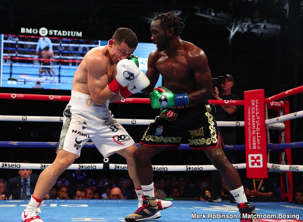 Image: Terence Crawford's Power Questioned: Why Didn't He Stop Israil Madrimov at 154?