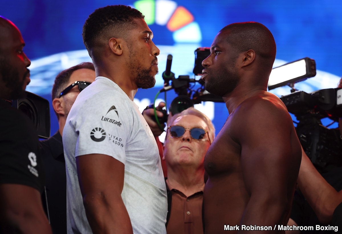 Image: Joshua vs. Dubois Rematch Possible for Riyadh, Says Eddie Hearn