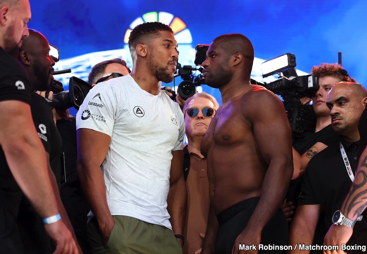 Image: Eddie Hearn Predicts Dubois Freezes, Loses to Joshua by KO