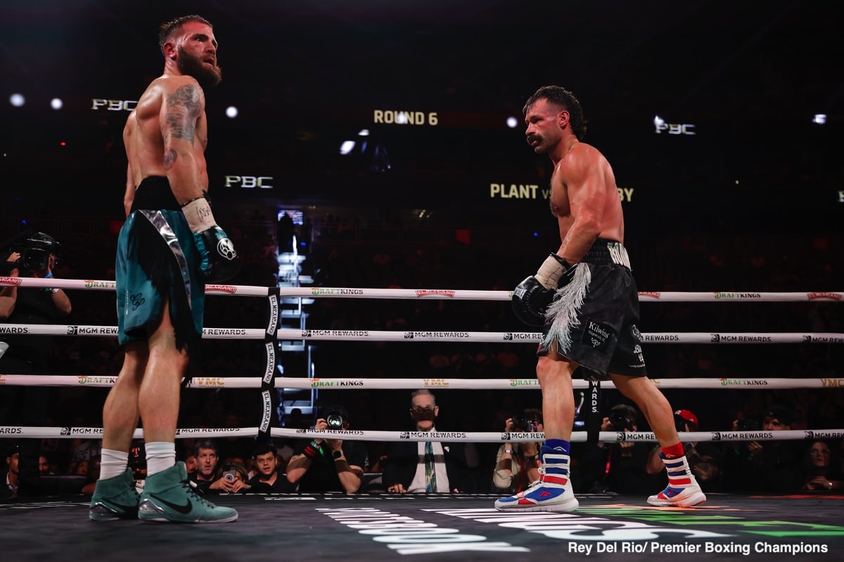 Image: Boxing Results: Caleb Plant Stops Trevor McCumby, Wins WBA Interim 168-lb Title