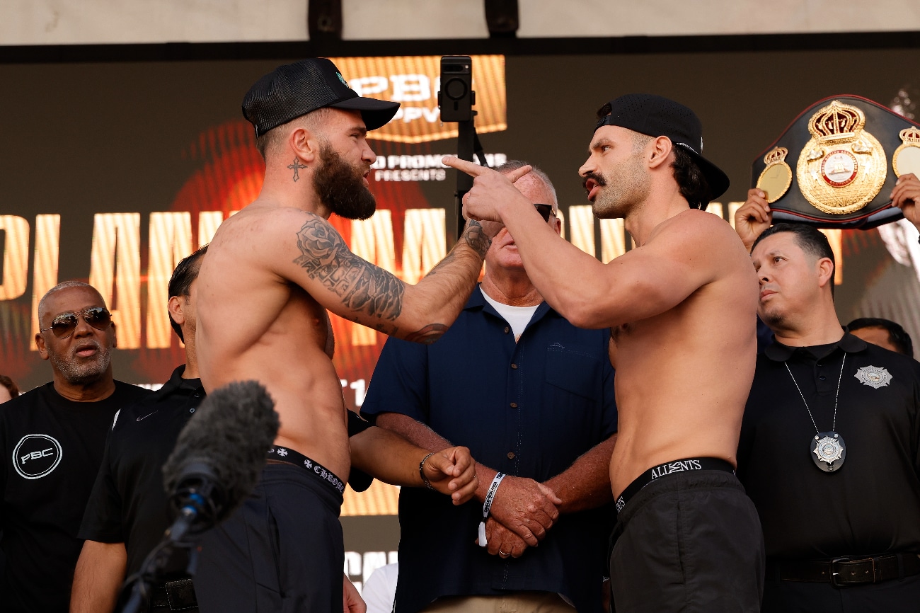 Image: Trevor McCumby Predicts Knockout of Caleb Plant Tonight