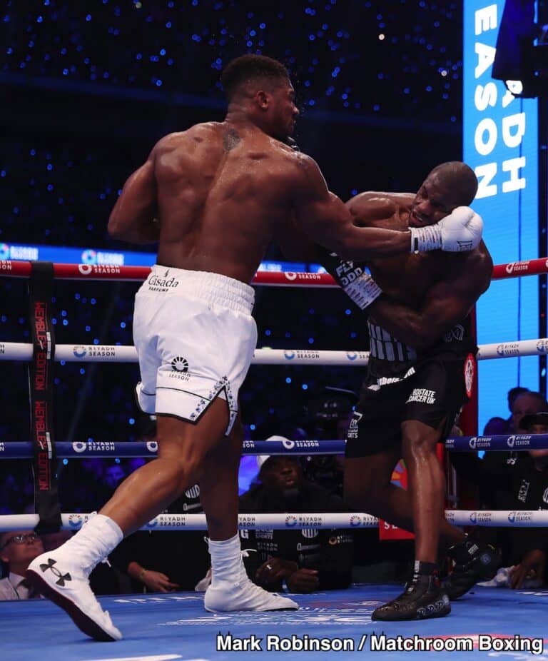 ANTHONY JOSHUA WILL NOT RETIRE Eddie Hearn IMMEDIATE REACTION to Daniel Dubois KO Win
