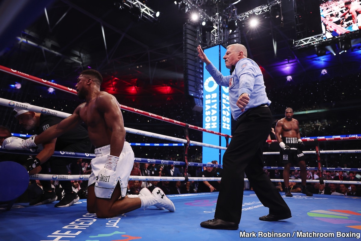 Image: Eddie Hearn Denies Joshua's Punch Resistance is Gone