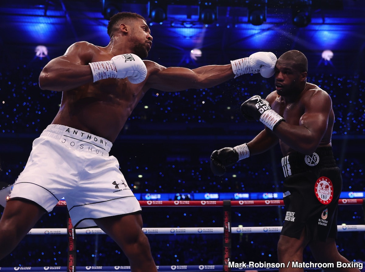 Image: Joshua's Career Legacy in a Mess After KO Loss to Dubois