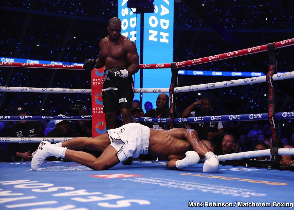 Image: Joshua - Dubois = "Career Ending Rematch" For AJ, Says Zhilei Zhang