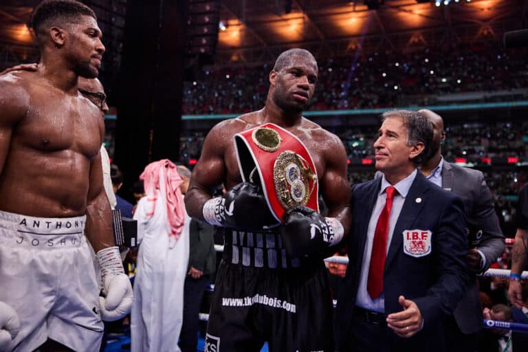 Dubois Believes He'll Improve In Joshua Rematch Boxing News 24