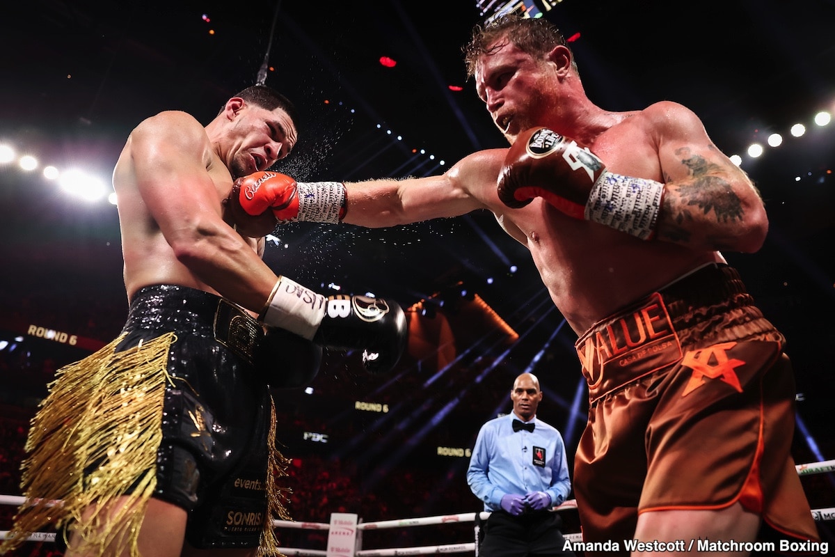 Image: Canelo Alvarez Reigns Over Edgar Berlanga 