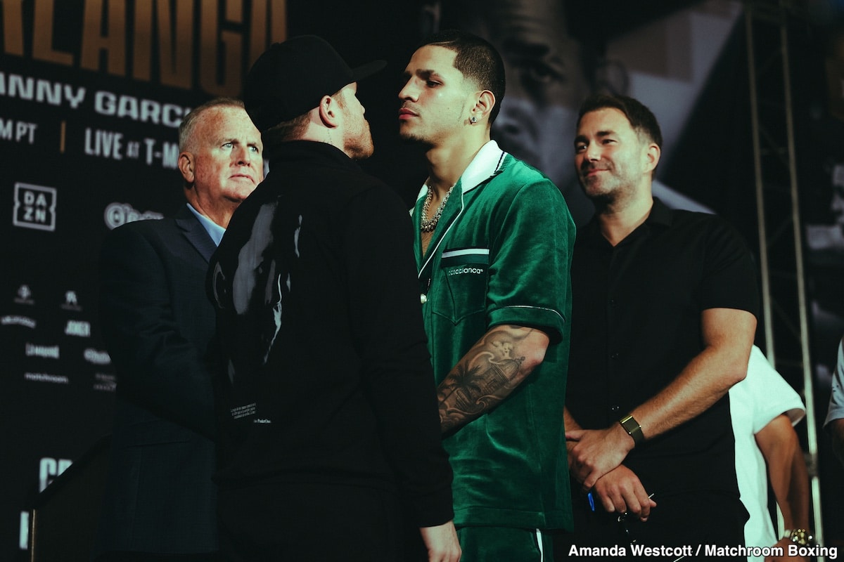 Image: Eddie Hearn Says Berlanga Coming to Collect Winning Lottery Ticket for Canelo Fight